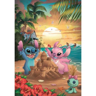 Bilde av Disney: Stitch - På stranden, 500 brikker