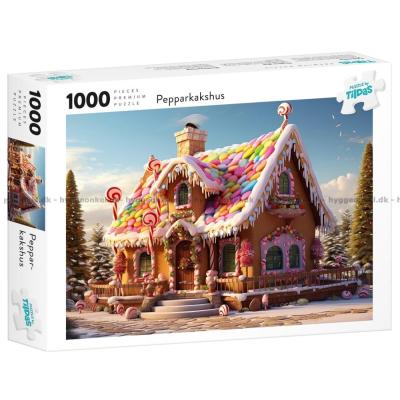 Pepperkakehuset, 1000 brikker