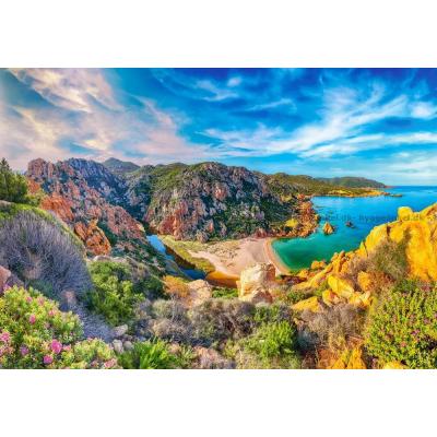 Bilde av Italia: Sardinien - Costa Paradiso, 1500 brikker