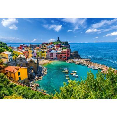 Bilde av Cinque Terre: Vernazza, Italia, 1000 brikker