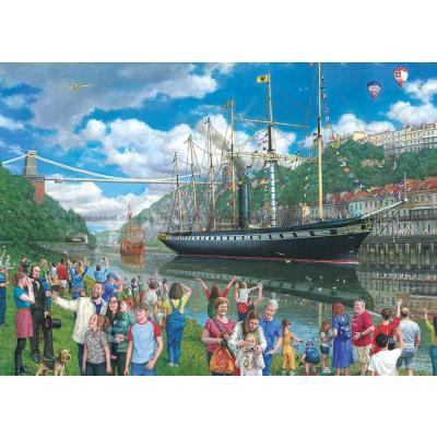 Bilde av SS Great Britain, 1000 brikker