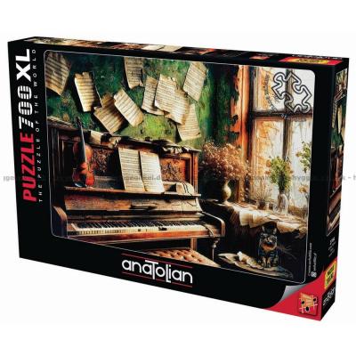 Piano, 700 brikker
