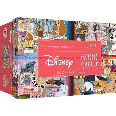 Disney: Klassiske fortellinger, 6000 brikker