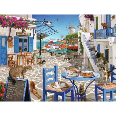 Bilde av Read: Hellas - Katter på Mykonos, 1500 brikker