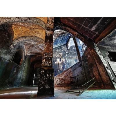 Bilde av Glemte steder: Alpenhaus Graffiti Beelitzer, 1000 brikker