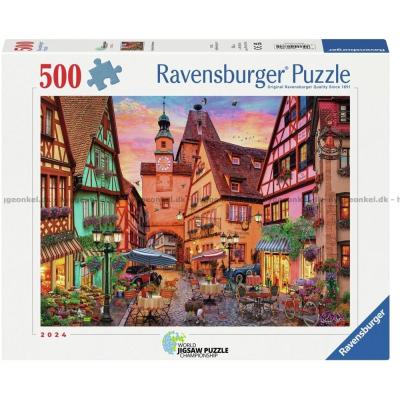 Tyskland: Rothenburg ob der Tauber, 500 brikker
