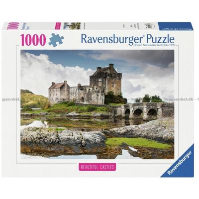 Eilean Donan slottet i Skotland, 1000 brikker