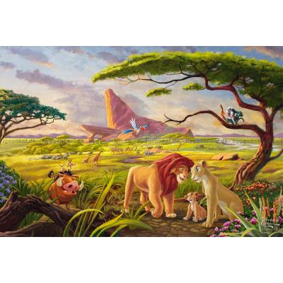 Bilde av Disney: Kinkade - Løvenes konge, 200 brikker