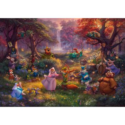 Bilde av Disney: Kinkade - Robin Hood, 1000 brikker