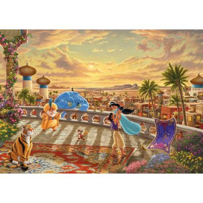 Bilde av Disney: Kinkade - Aladdin - Jasmin, 1000 brikker