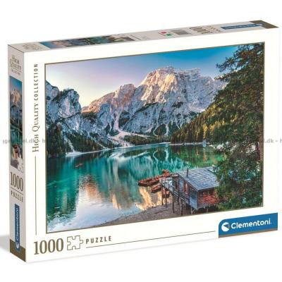 Braies-sjøen, Italia, 1000 brikker
