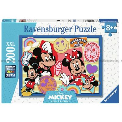 Disney: Mikke og Minnies ferieminner, 200 brikker
