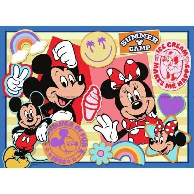Bilde av Disney: Mikke og Minnis ferieminner, 200 brikker