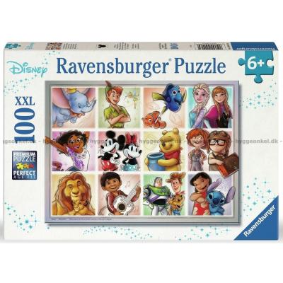 Disney-karakterer, 100 brikker