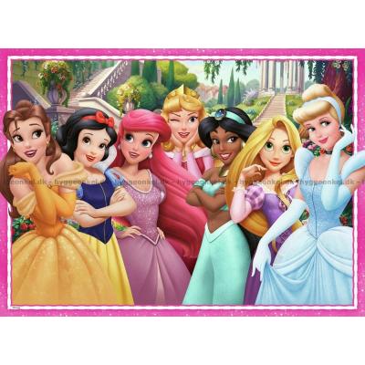 Bilde av Disney-prinsesser, 100 brikker