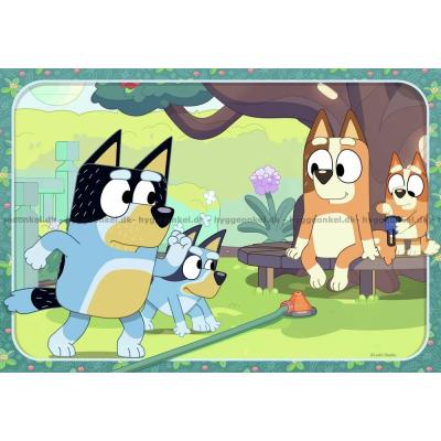 Bilde av Bluey: Familien, 2x12 brikker