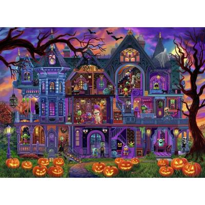 Bilde av Halloween: Monstrerets hus, 100 brikker