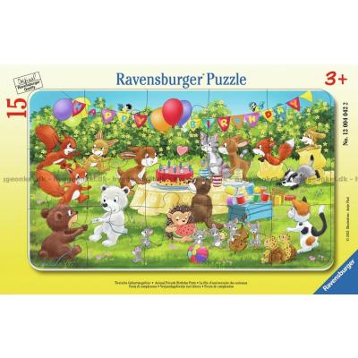 Burdagsfesten - Rammepuslespill, 15 brikker
