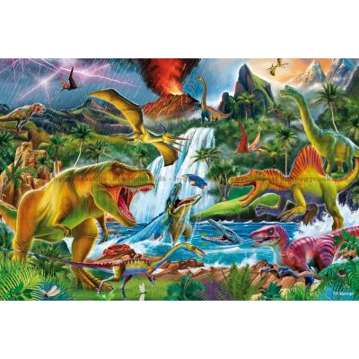 Bilde av Fascinerende dinosaurer, 200 brikker