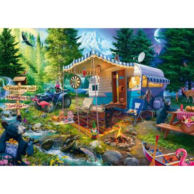 Bilde av Haynie: Campingvognen i fjellet, 1000 brikker