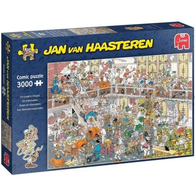 Oppussing av huset, 3000 brikker