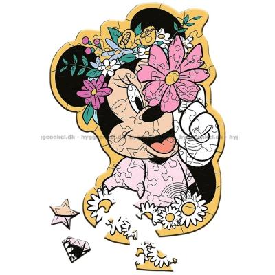 Bilde av Disney: Minni Mus - Formet motiv, 50 brikker