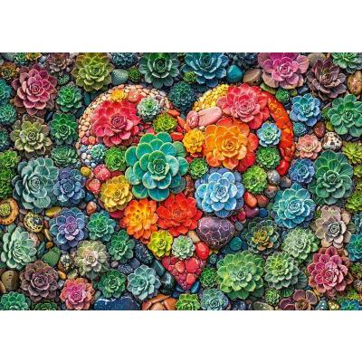 Bilde av Kärlek och blommor, 1000 brikker