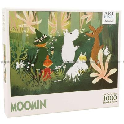 Bilde av Mummitrollet: I skogen, 1000 brikker