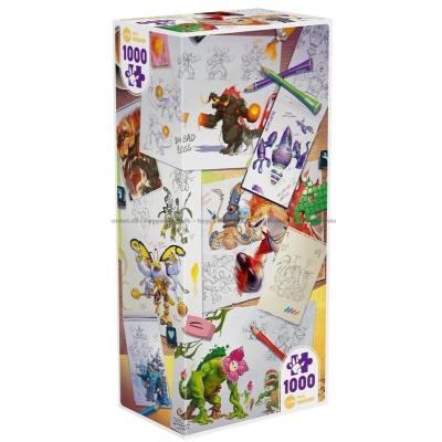 King of Tokyo: Monstre, 1000 brikker