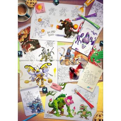 Bilde av King of Tokyo: Monstre, 1000 brikker