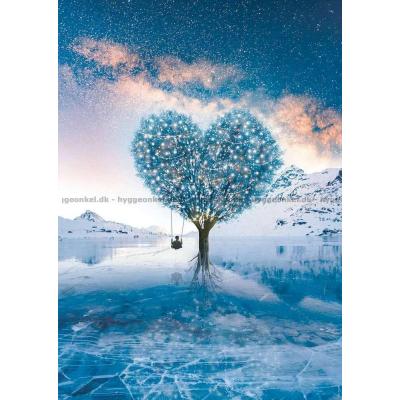 Bilde av Det hjerteformede treet, 1000 brikker