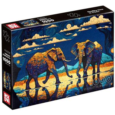 Elefantens speilbilde, 1000 brikker