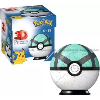 Bilde av 3D: Pokemon Pokeballs - Netball, 54 brikker
