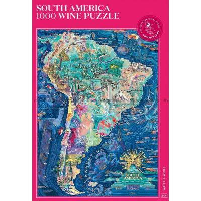 Vin: Sør-Amerika, 1000 brikker