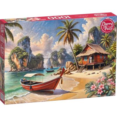 Tropisk paradis ved kysten, 1000 brikker