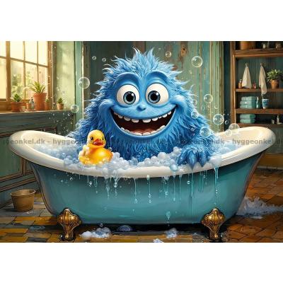 Bilde av Monster badeglede, 1000 brikker