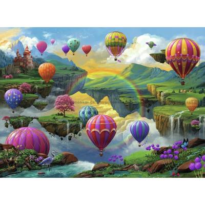 Bilde av Eventyrlige luftballonger, 500 brikker