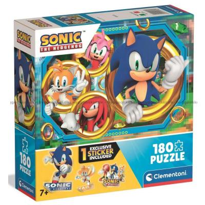 Sonic: Ringene, 180 brikker