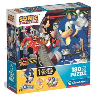 Sonic: Klar for kamp, 180 brikker