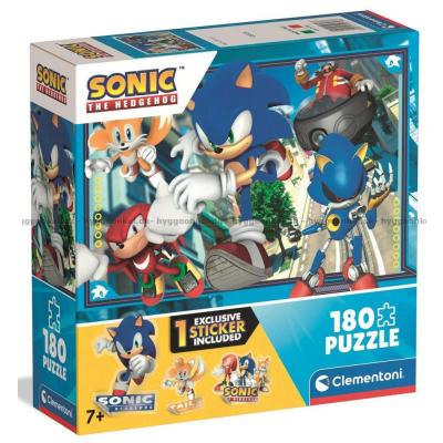 Sonic: I byen, 180 brikker