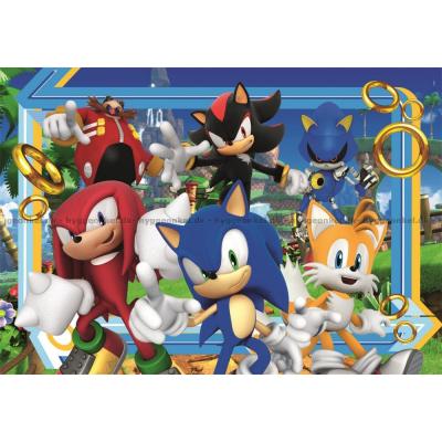 Bilde av Sonic: Blant venner og fiender, 180 brikker