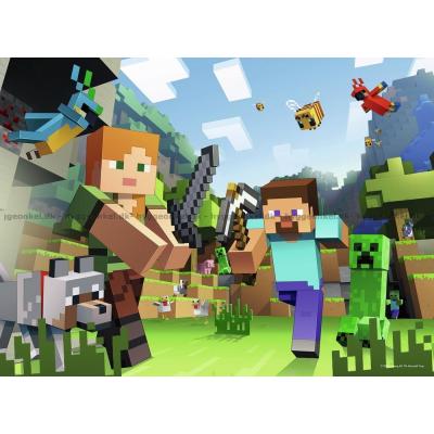Bilde av Minecraft: Eventyret venter, 100 brikker