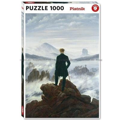 Freidrich: Wanderer Above the Sea of Fog, 1000 brikker