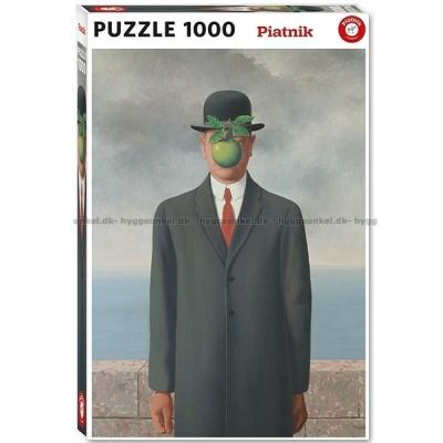Magritte: Menneskesønnen, 1000 brikker