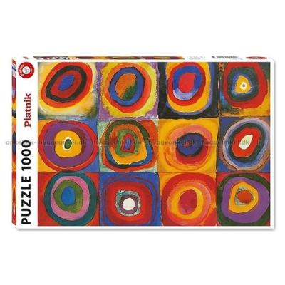 Kandinsky: Colour Study, 1000 brikker