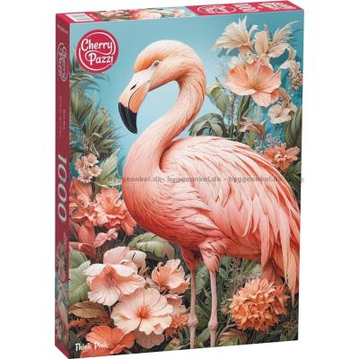 Flamingo fabulous, 1000 brikker
