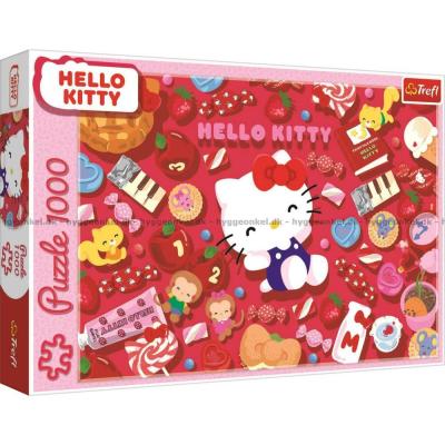 Hello Kittys søte verden, 1000 brikker
