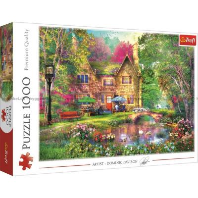 Davison Steinhuset i skogen, 1000 brikker