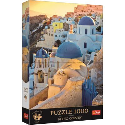 Santorini: Oia, 1000 brikker