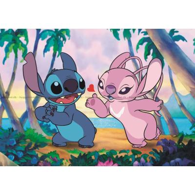 Bilde av Disney: Stitch & Angel, 1000 brikker